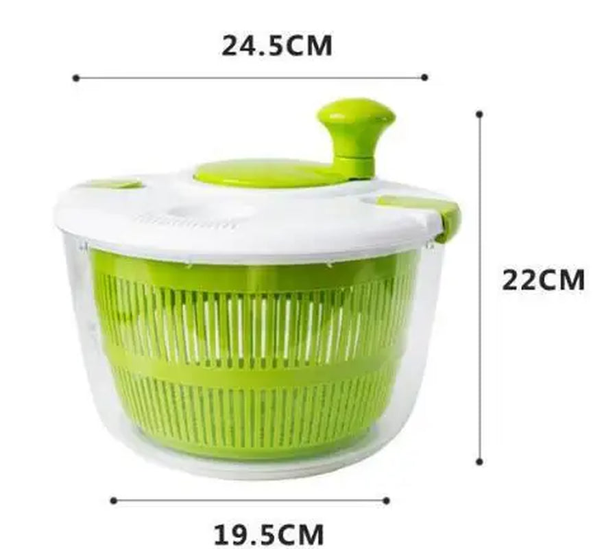 Salad Spinner Dryer Vegetable Fruit Food Dehydrator Quick Drying Multifunctio Manual Kitchen Household Vegetable Dehydrator